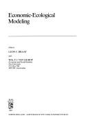 Cover for Economic-ecological modeling