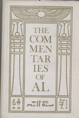 Cover for The commentaries of AL