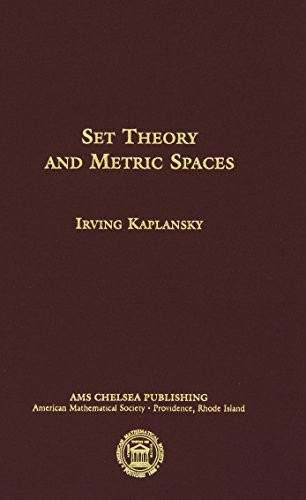Cover for Set Theory and Metric Spaces (AMS Chelsea Publishing)