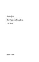 Cover for Die Frau des Kanzlers