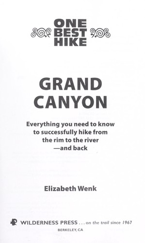 Cover for Grand Canyon