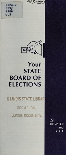 Cover for Your State Board of Elections