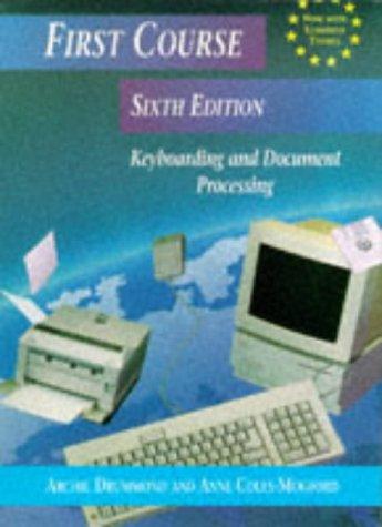 Cover for First Course-Keyboarding and Document Processing (First Course)