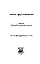 Cover for Gender, aging, and the state