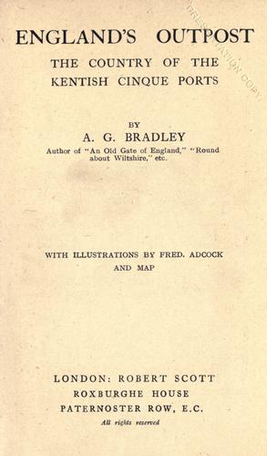 Cover for England's outpost