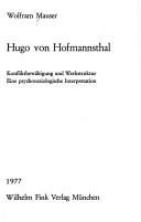 Cover for Hugo von Hofmannsthal