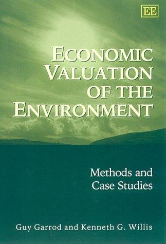Cover for Economic Valuation of the Environment