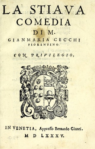 Cover for La stiava