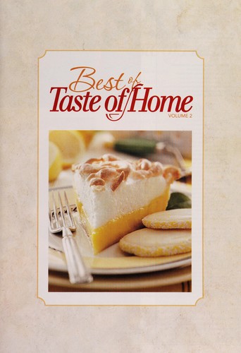 Cover for Best of Taste of home
