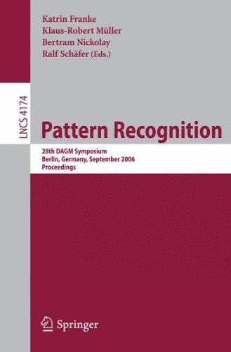 Cover for Pattern Recognition