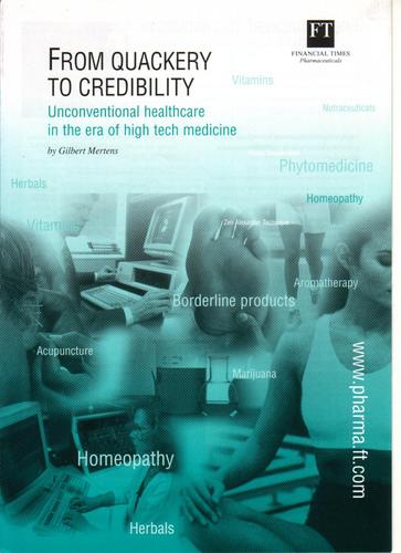 Cover for From Quackery to Credibility. Unconventional Healthcare in the Era of HighTech Medicine