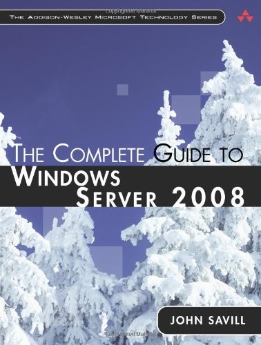 Cover for The complete guide to Windows server 2008
