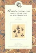 Cover for La republica de las letras