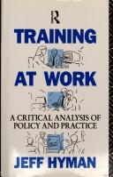 Cover for Training at work