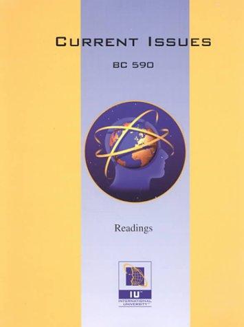Cover for Current Issues
