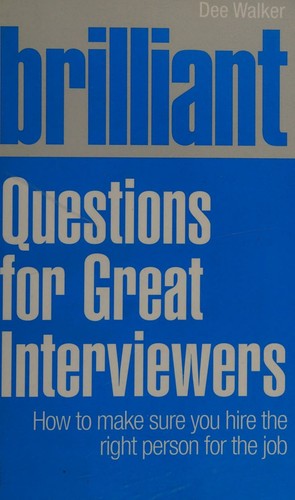 Cover for Brilliant Questions For Great Interviewers