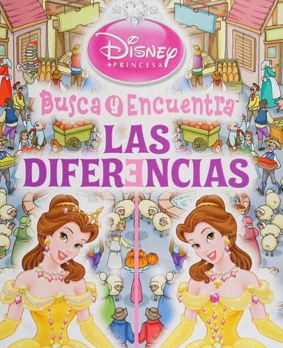 Cover for Disney princesa busca y encuentra las diferencias