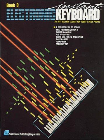 Cover for Instant Electronic Keyboard, Book B