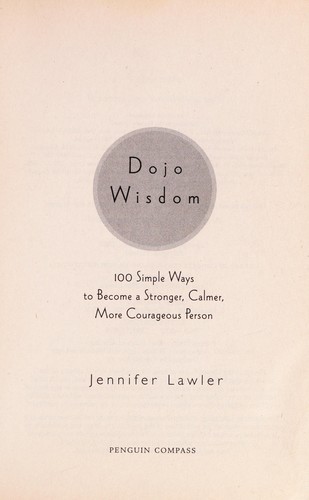 Cover for Dojo wisdom