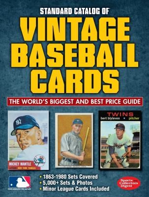 Cover for Standard Catalog Of Vintage Baseball Cards
