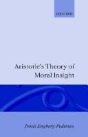 Cover for Aristotle's theory of moral insight
