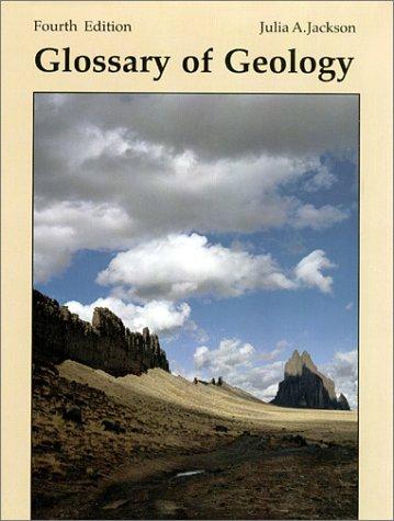 Cover for Glossary of geology.