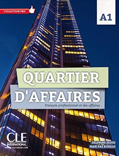 Cover for Quartier d'affaires FLE niveau A1 élève + DVD