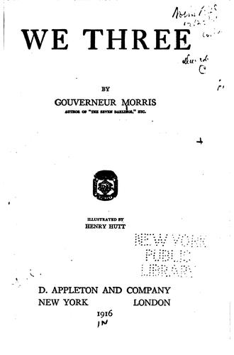 Cover for We three