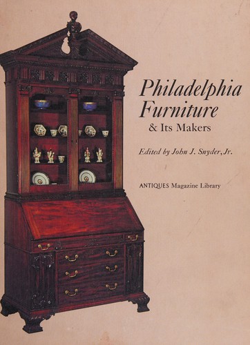 Cover for Philadelphia furniture & its makers