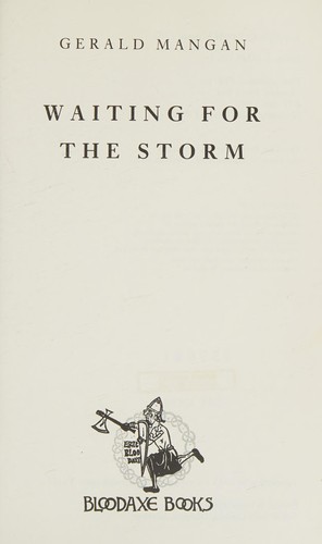 Cover for Waiting for the Storm