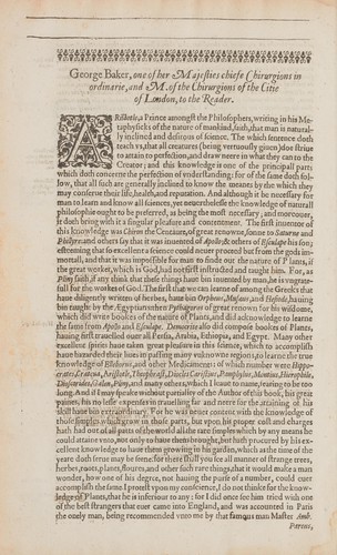 Cover for The herball, or Generall historie of plantes