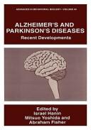 Cover for Alzheimer's and Parkinson's diseases