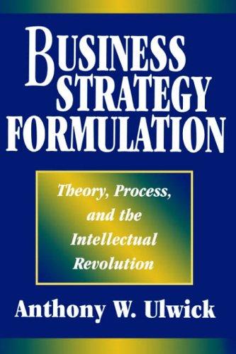 Cover for Business Strategy Formulation
