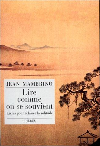 Cover for Lire comme on se souvient