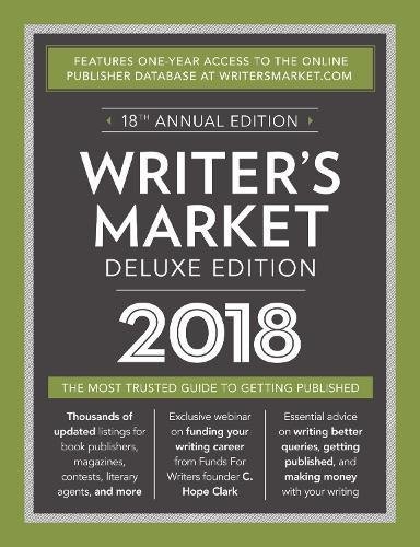 Cover for Writer's Market Deluxe Edition 2018