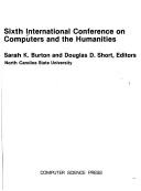 Cover for Sixth International Conference on Computers and the Humanities