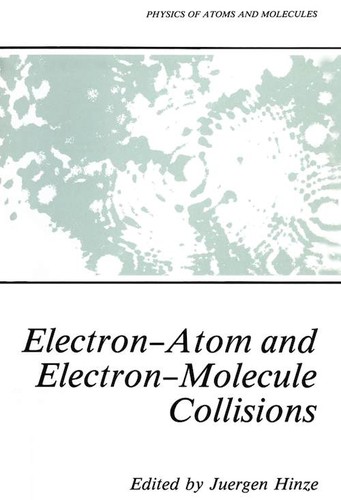 Cover for Electron-atom and electron-molecule collisions