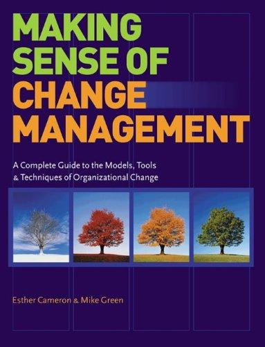 Cover for Making Sense of Change Management