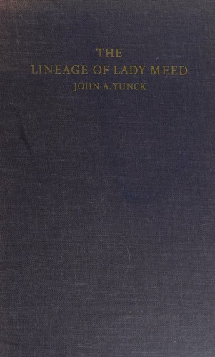Cover for The lineage of Lady Meed