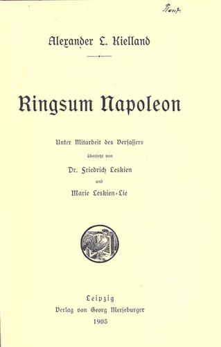Cover for Ringsum Napoleon