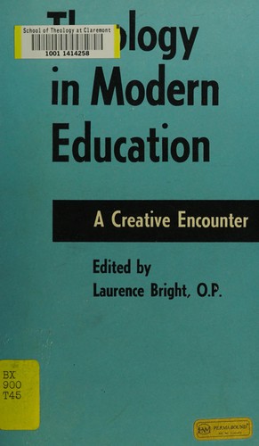 Cover for Theology in modern education