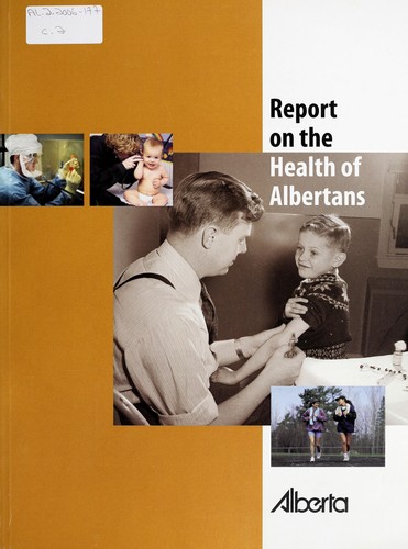 Cover for Report on the health of Albertans
