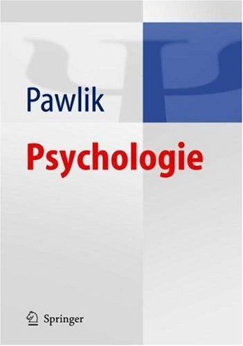 Cover for Handbuch Psychologie