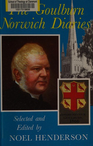 Cover for The Goulburn Norwich diaries