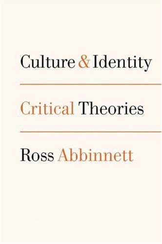 Cover for Culture and Identity