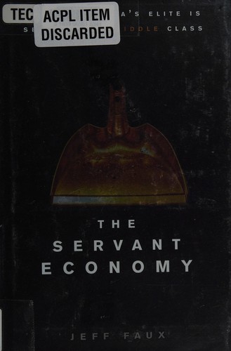 Cover for The servant economy