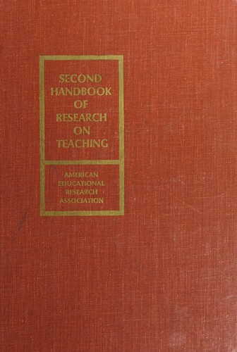 Cover for Second handbook of research on teaching