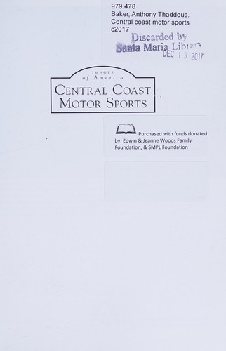 Cover for Central Coast Motor Sports