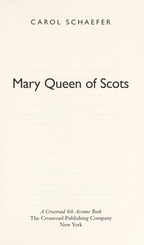 Cover for Mary Queen of Scots