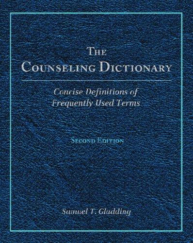 Cover for Counseling Dictionary, The (2nd Edition)